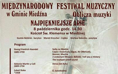 Zdjęcie do II Koncert Międzynarodowego Festiwalu Muzycznego w Gminie Miedźna 