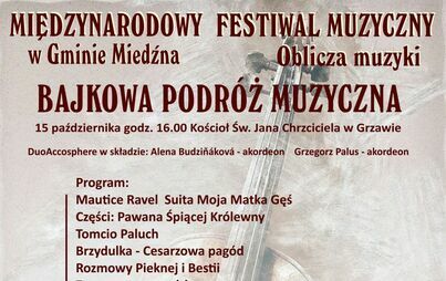 Zdjęcie do III Koncert Międzynarodowego Festiwalu Muzycznego w Gminie Miedźna