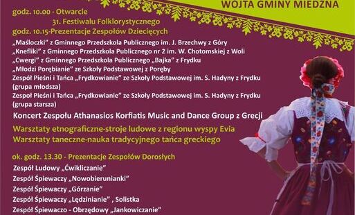 Zdjęcie do 31. FESTIWAL FOLKLORYSTYCZNY