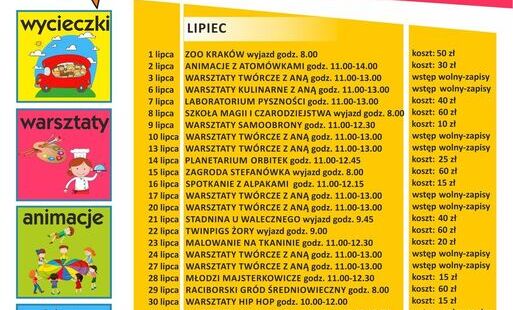Zdjęcie do WAKACJE Z KULTURĄ